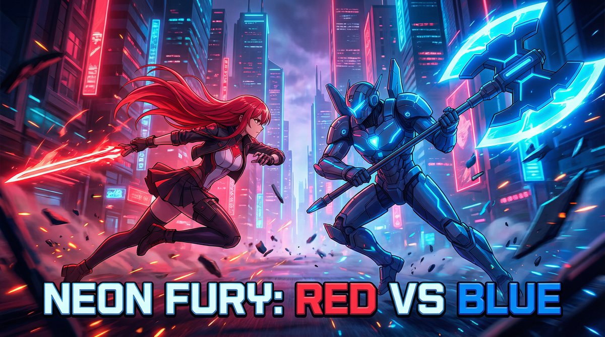 抖音风动漫-霓虹之战动漫动作教程演示